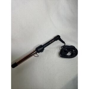 Hot Tools Professional Golden Rose 1 1/4inch Flipperless Curling Wand TESTED.